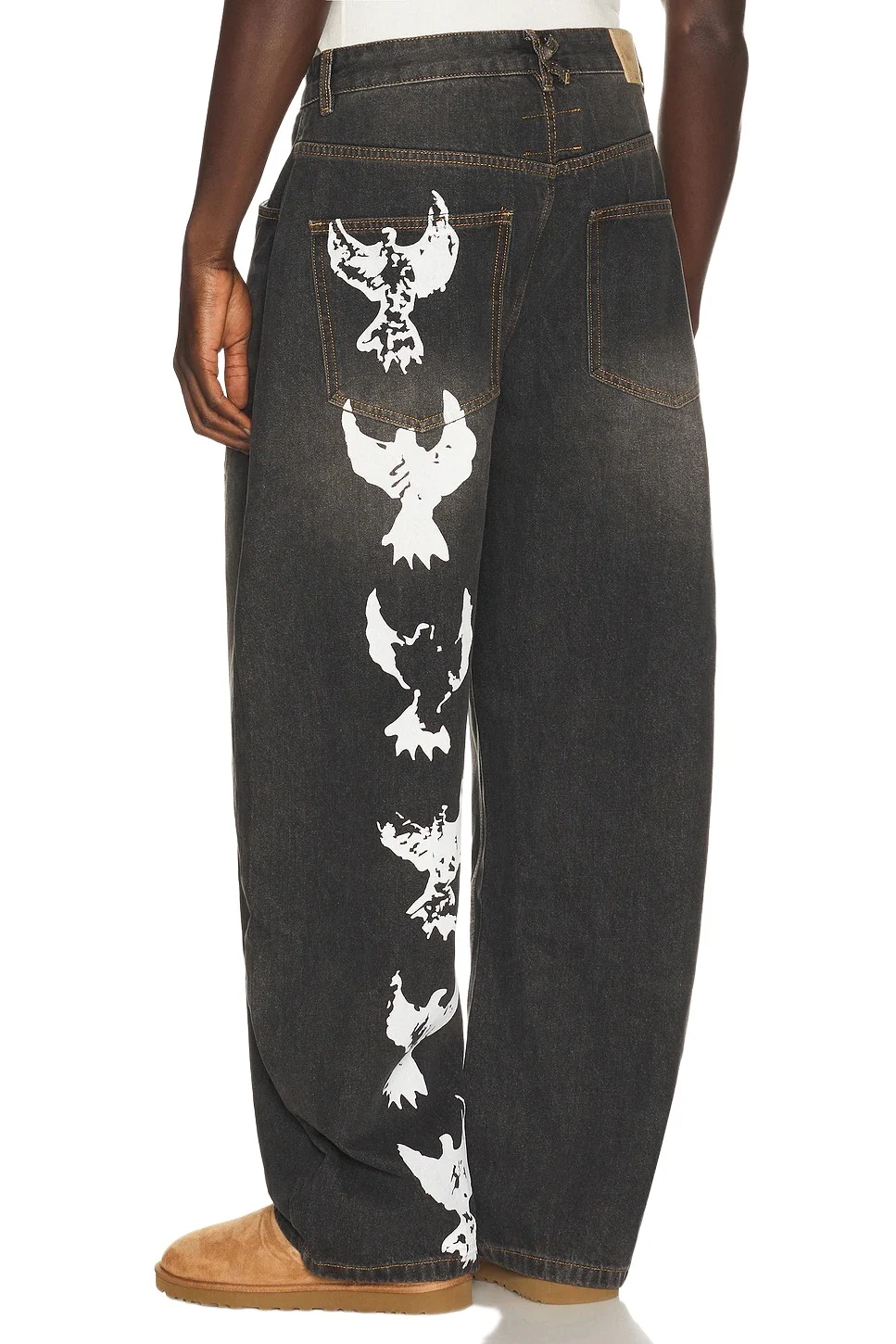 KidSuper Dove Printed Barrel Pant