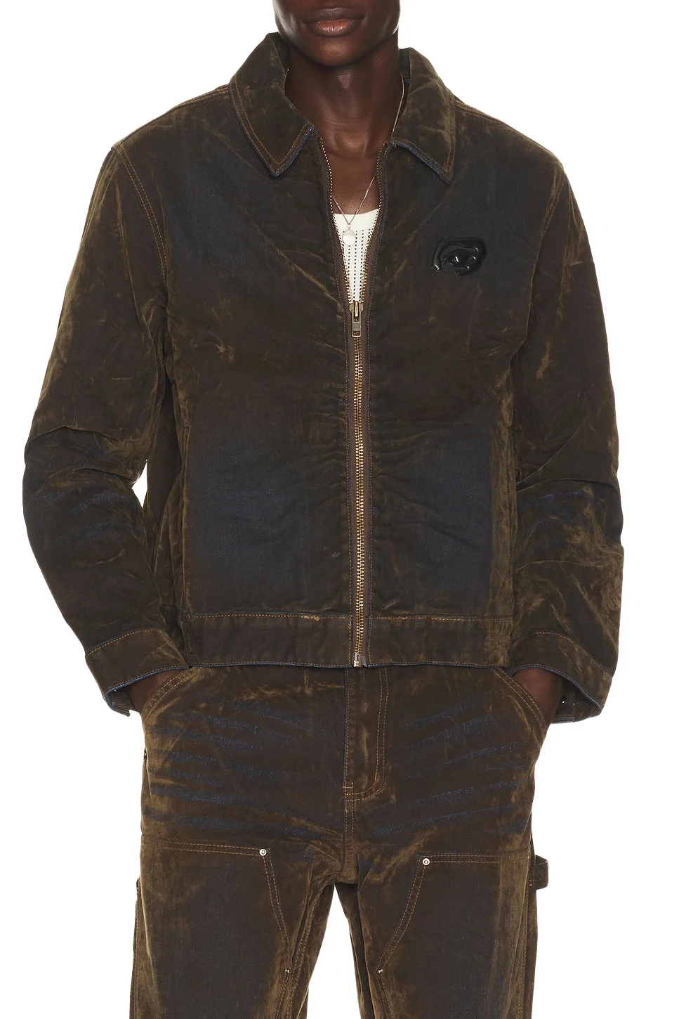 KidSuper Flocked Work Jacket