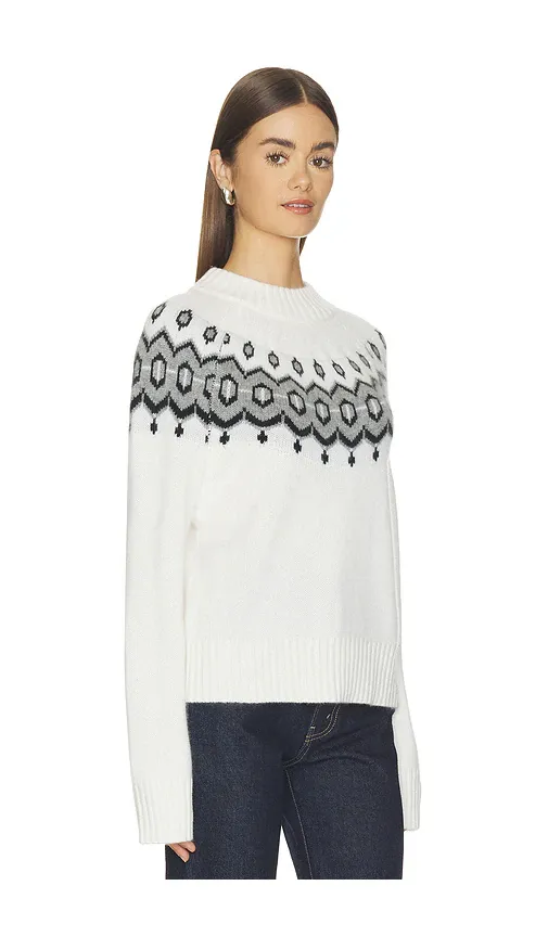 W. Cashmere Adina Fair Isle Pullover | Thumbnail 2