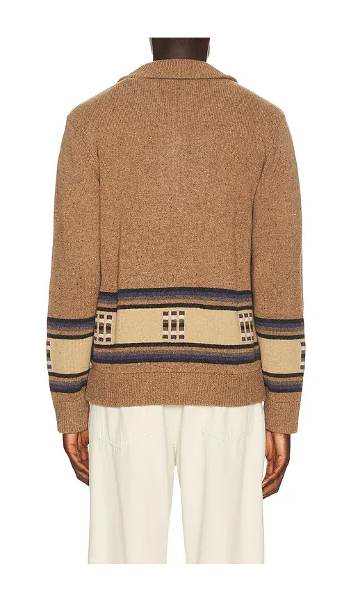 Faherty Blanket Stripe Zip Sweater | Thumbnail 2 Faherty Blanket Stripe Zip Sweater | Thumbnail 2