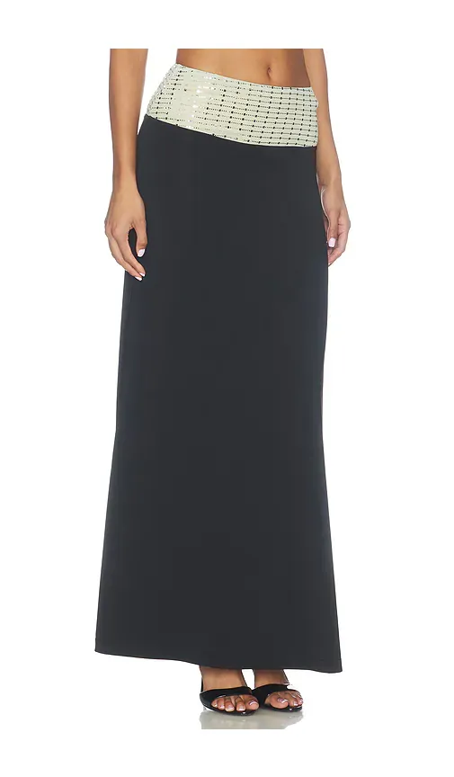 Runaway The Label Ziva Sequin Waistband Maxi Skirt | Thumbnail 2 Runaway The Label Ziva Sequin Waistband Maxi Skirt | Thumbnail 2