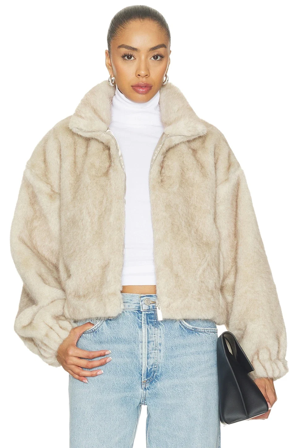 Sanctuary Everest Faux Fur Bomber Jacket