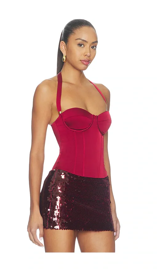 Runaway The Label Tegan Halter Bustier | Thumbnail 2