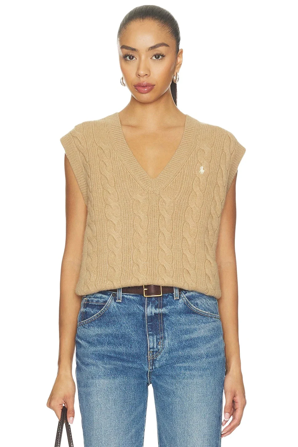 Cashmere Sleeveless Pullover