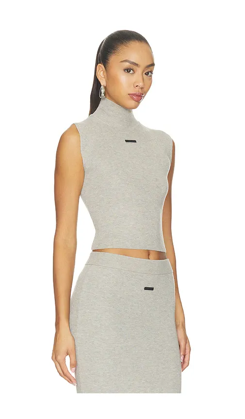 Fear of God Essentials Standing Collar Sleeveless Tee | Thumbnail 2 Fear of God Essentials Standing Collar Sleeveless Tee | Thumbnail 2