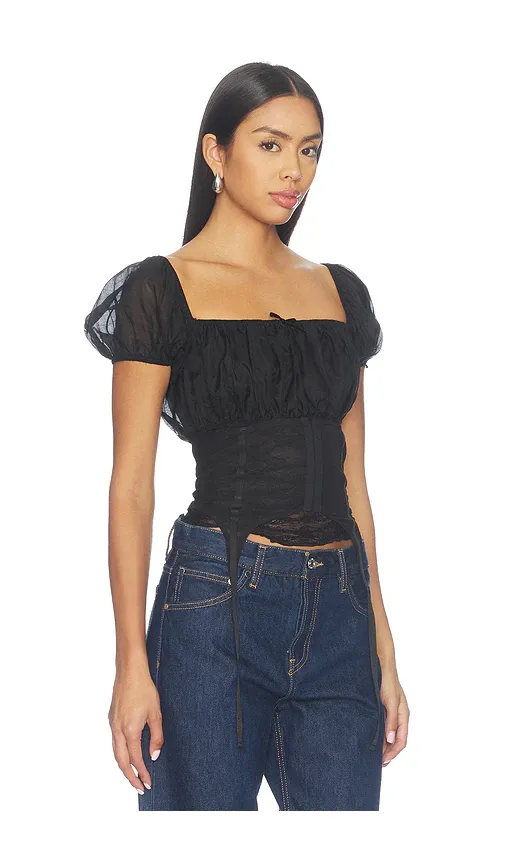 LIONESS Love Letters Corset Top | Thumbnail 2 LIONESS Love Letters Corset Top | Thumbnail 2