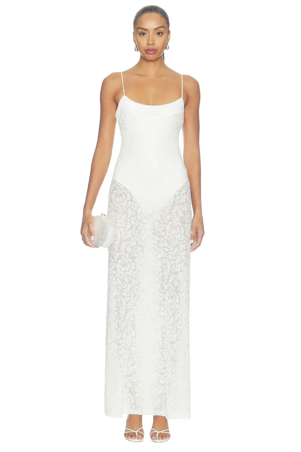 Runaway The Label Odelia Bodysuit Maxi Dress