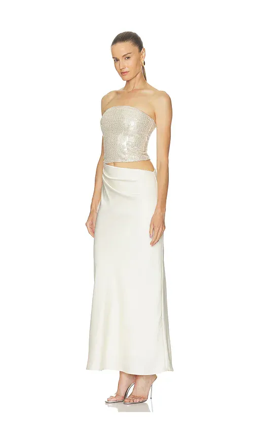 Runaway The Label Amabel Strapless Cutout Maxi Dress | Thumbnail 2 Runaway The Label Amabel Strapless Cutout Maxi Dress | Thumbnail 2