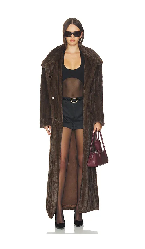 Bronx and Banco Faux Fur Coat | Thumbnail 2 Bronx and Banco Faux Fur Coat | Thumbnail 2