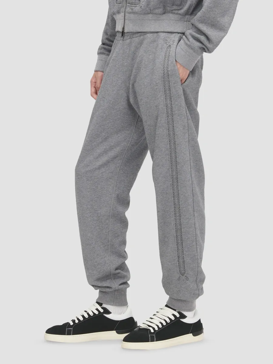 Alexander McQueen Men's Ceremonial Cotton Jogger Sweatpants | Thumbnail 5 Alexander McQueen Men's Ceremonial Cotton Jogger Sweatpants | Thumbnail 5