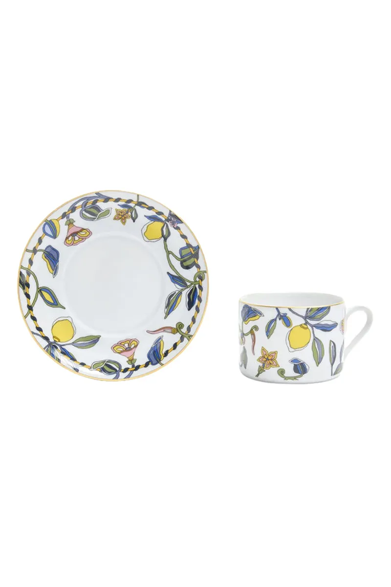 La DoubleJ Impero Tea Cup Set - Borboni White | Thumbnail 4 La DoubleJ Impero Tea Cup Set - Borboni White | Thumbnail 4