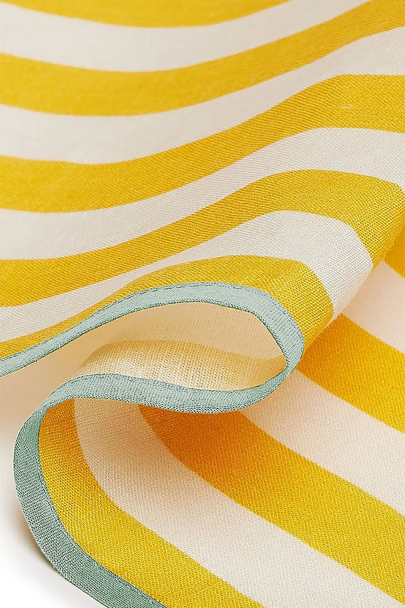 La DoubleJ Large Napkins Set - Riviera Giallo | Thumbnail 5 La DoubleJ Large Napkins Set - Riviera Giallo | Thumbnail 5