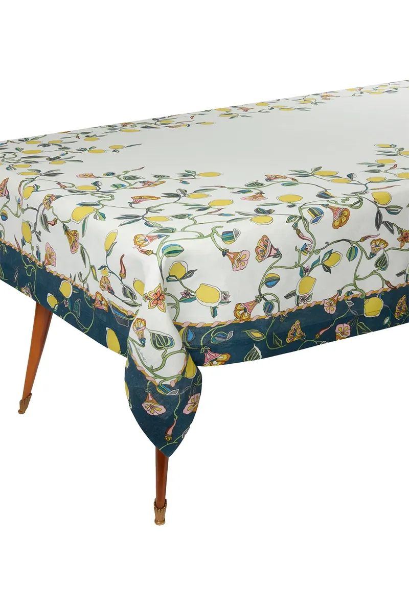 La DoubleJ Large Tablecloth - Borboni White Placee | Thumbnail 4 La DoubleJ Large Tablecloth - Borboni White Placee | Thumbnail 4