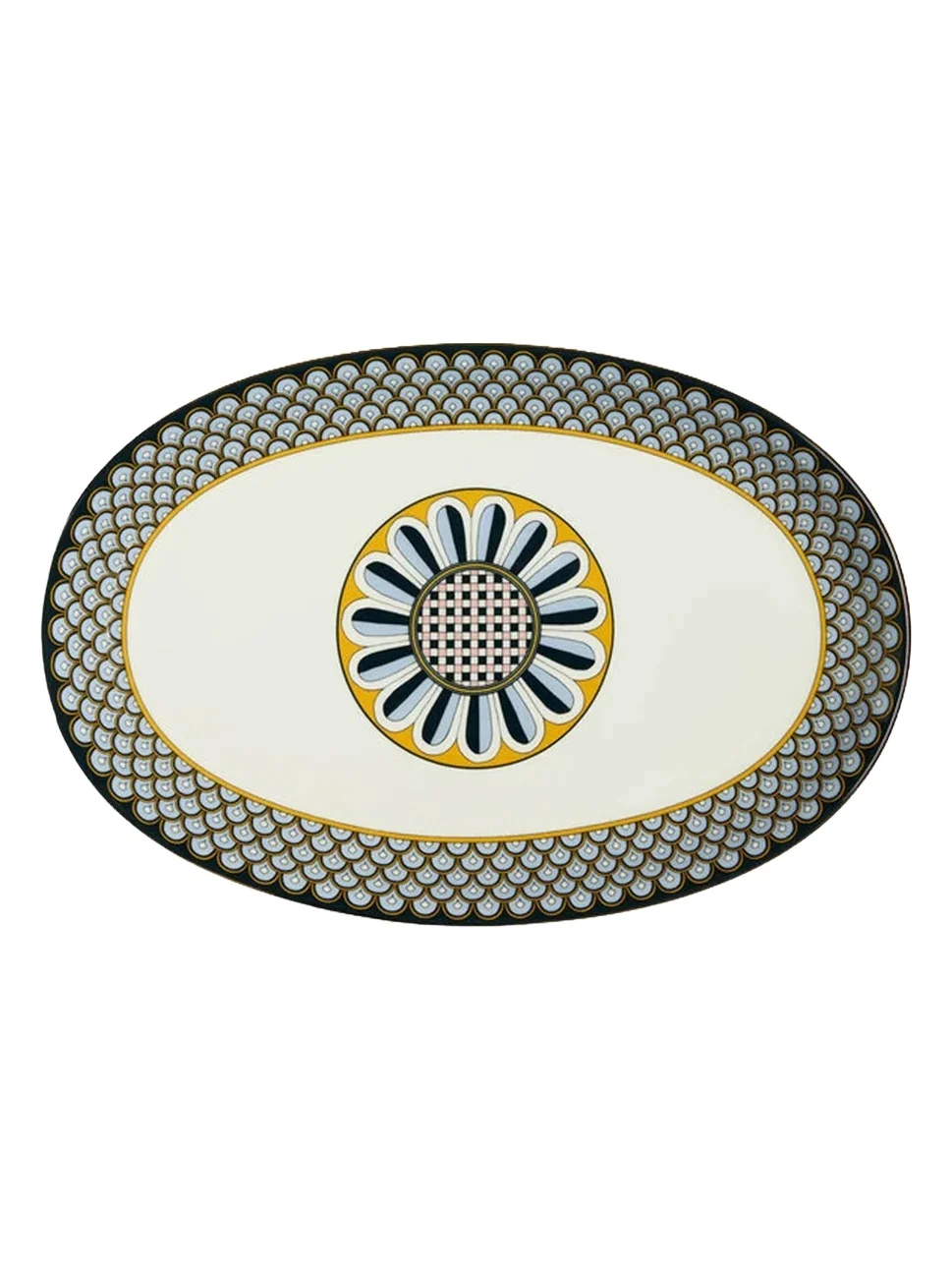 Oval Platter - Odysseus Midnight Blue Oval Platter - Odysseus Midnight Blue