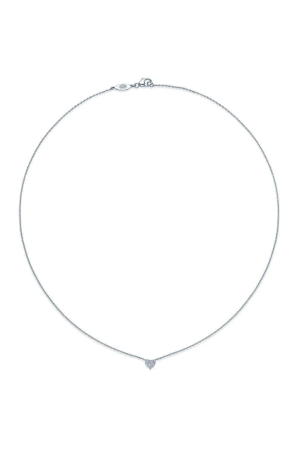 KWIAT Sunburst Diamond Heart Pendant
