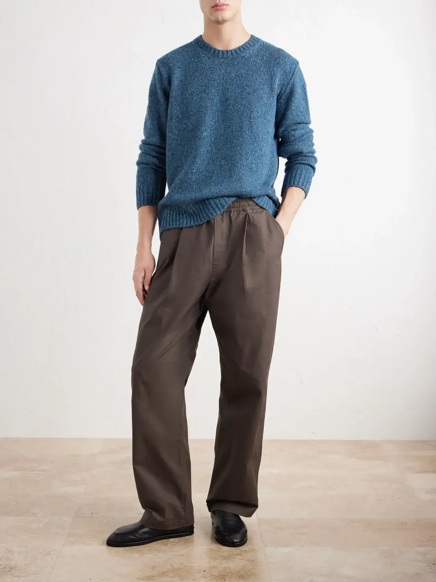 Folk Chain Mélange Wool-Blend Sweater | Thumbnail 2