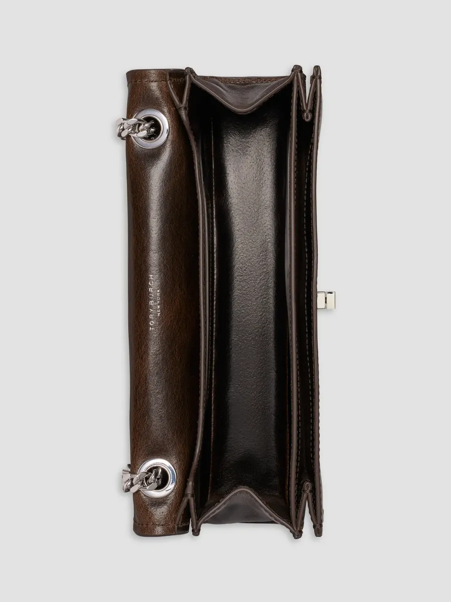 Tory Burch Women's Kira Leather Shoulder Bag | Thumbnail 7 Tory Burch Women's Kira Leather Shoulder Bag | Thumbnail 7