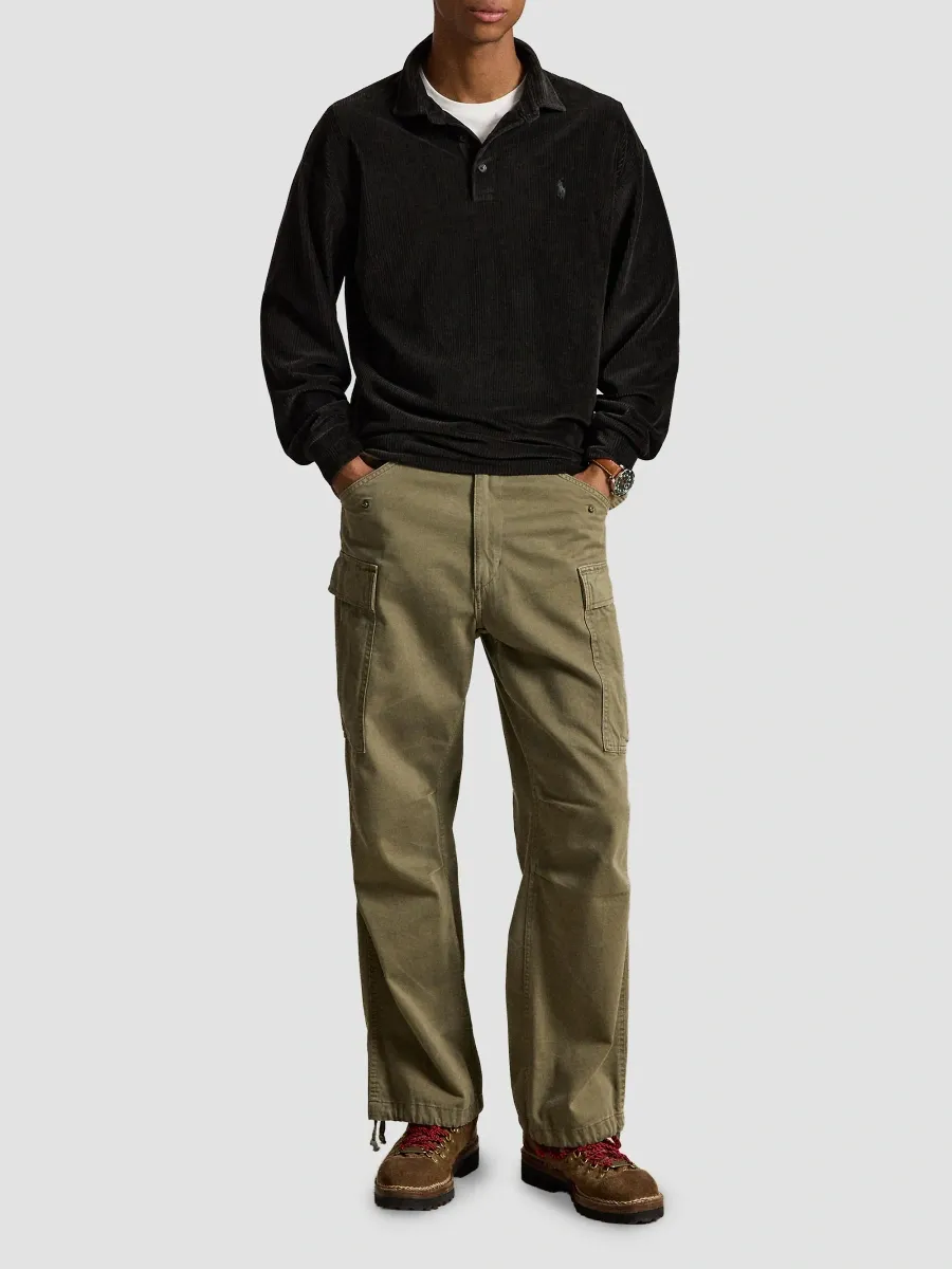Polo Ralph Lauren Men's Cotton-Blend Corduroy Polo Shirt | Thumbnail 2