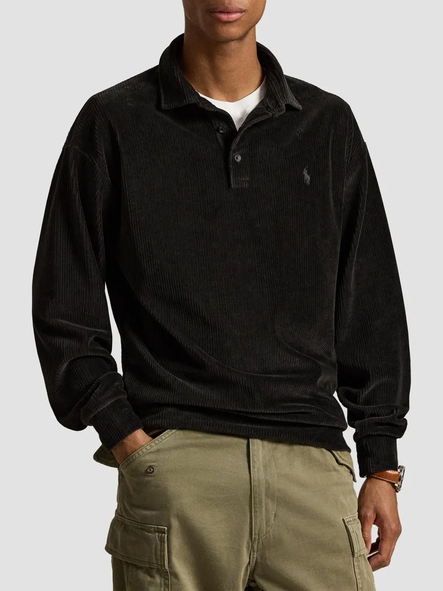 Polo Ralph Lauren Men's Cotton-Blend Corduroy Polo Shirt | Thumbnail 4