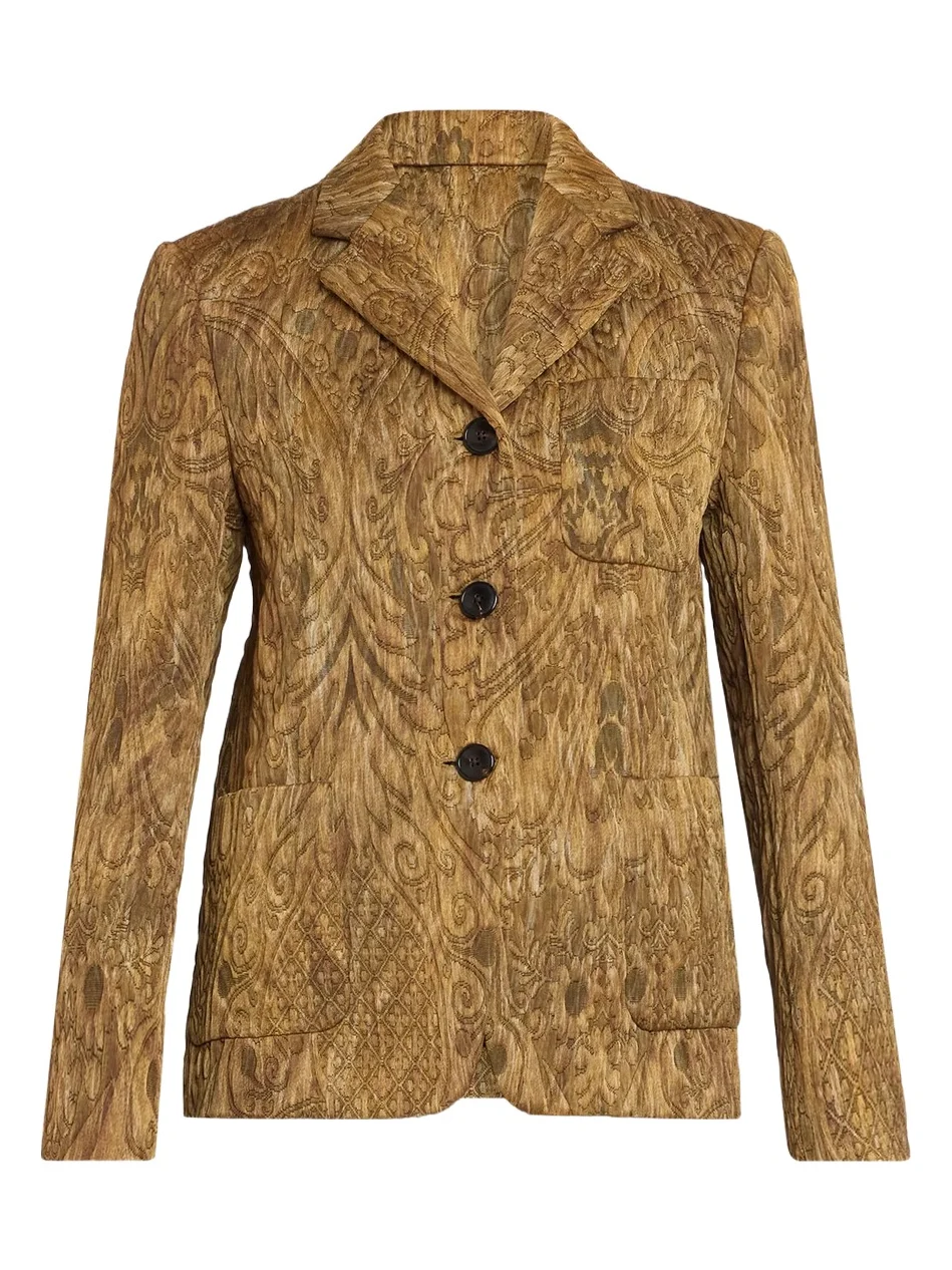 Women's Brea Paisley Jacquard Utility Jacket Women's Brea Paisley Jacquard Utility Jacket