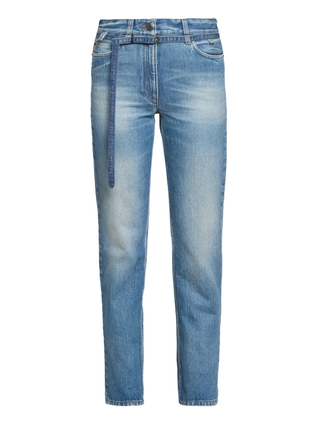 Dries Van Noten Women's Persy Belted Slim Jeans