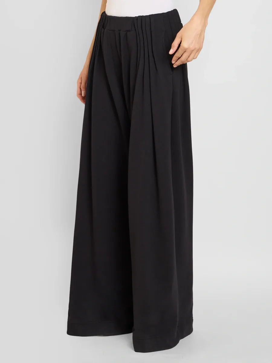 Dries Van Noten Women's Hamesa Cotton Pleated Wide-Leg Pants | Thumbnail 4 Dries Van Noten Women's Hamesa Cotton Pleated Wide-Leg Pants | Thumbnail 4