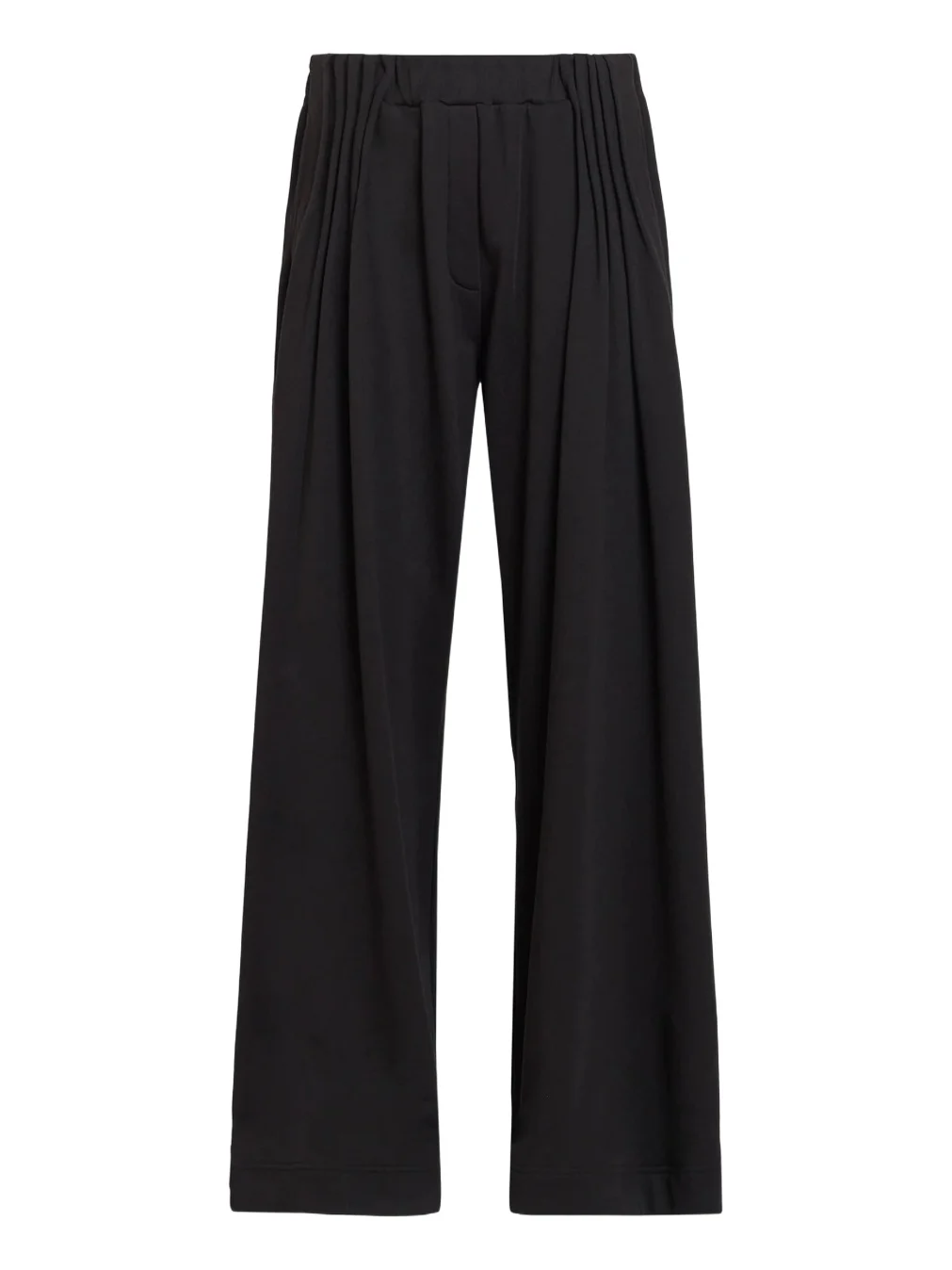 Women's Hamesa Cotton Pleated Wide-Leg Pants