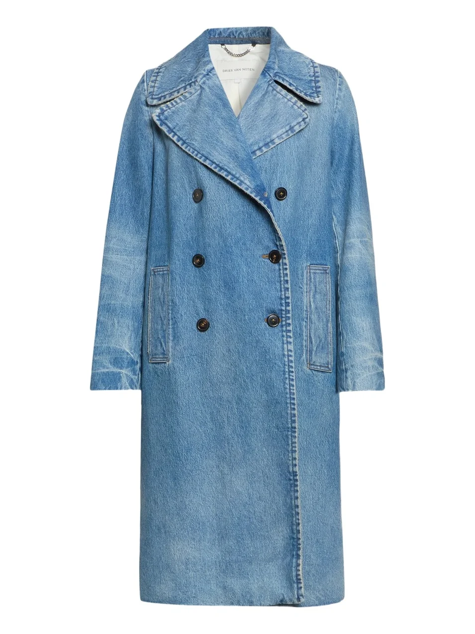 Women's Riani Den Double-Breasted Denim Coat Women's Riani Den Double-Breasted Denim Coat
