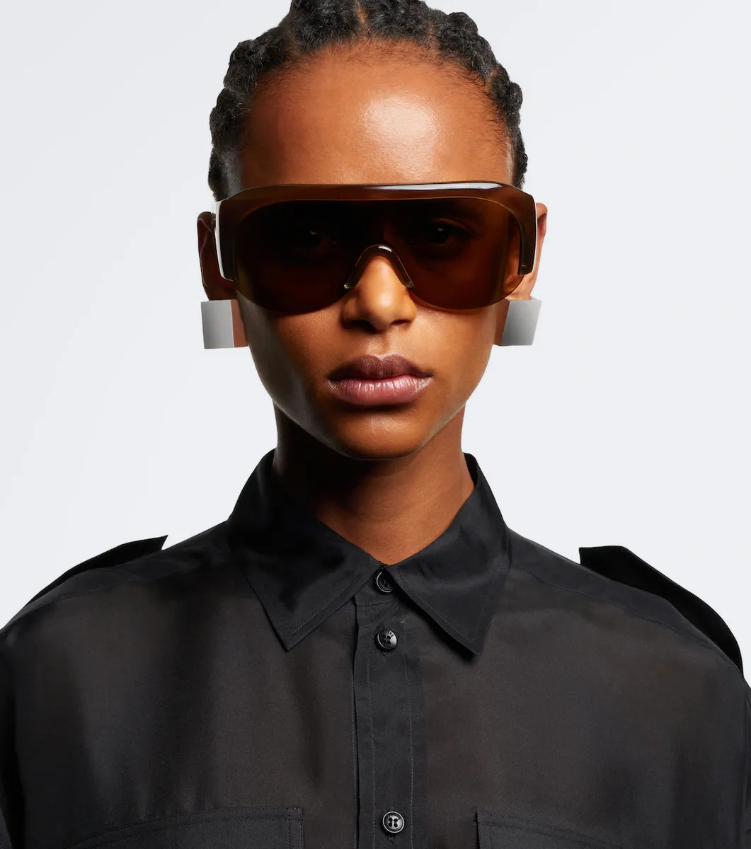 Phoebe Philo Half Bombé shield sunglasses | Thumbnail 2 Phoebe Philo Half Bombé shield sunglasses | Thumbnail 2