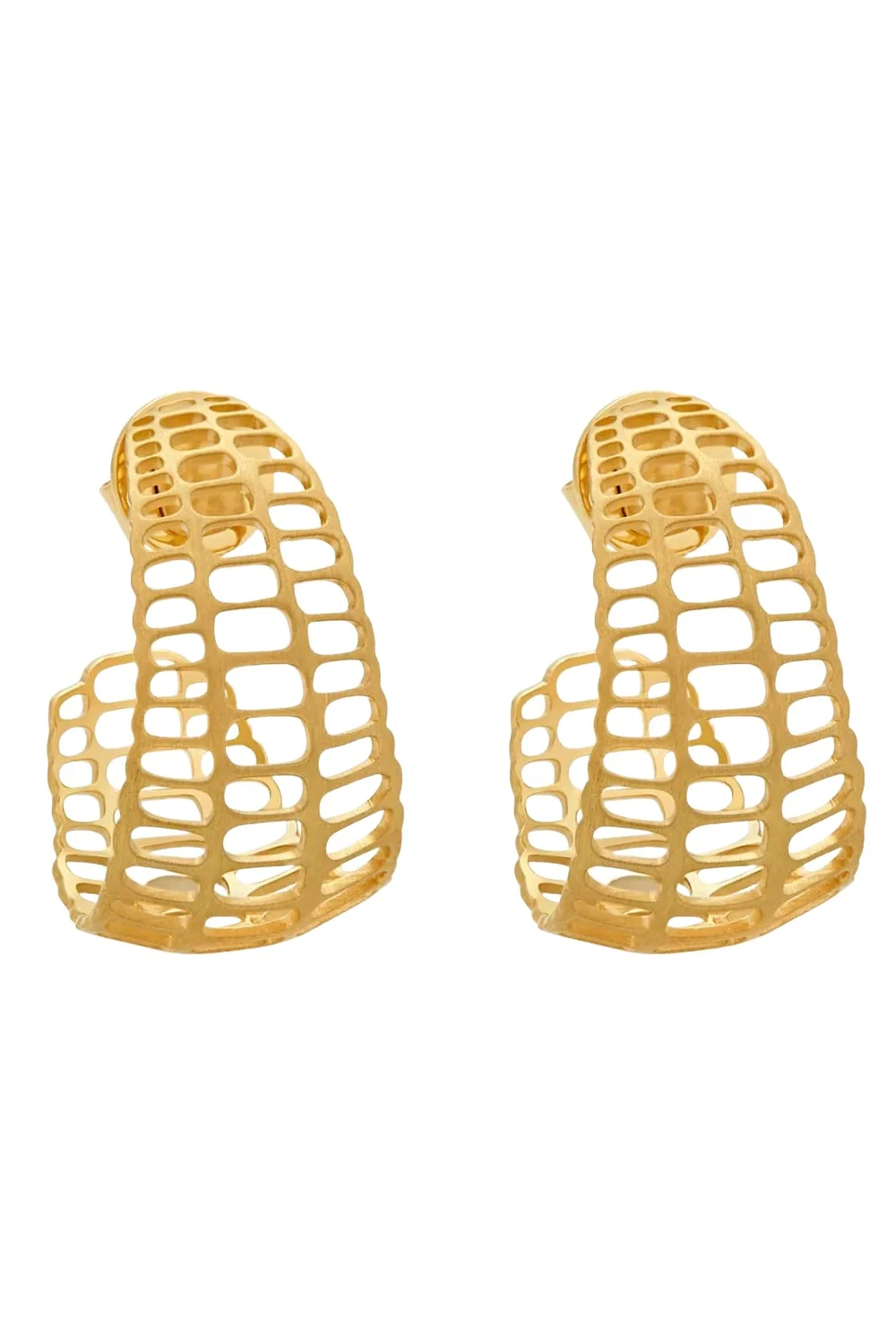 Choclo Hoop Earrings