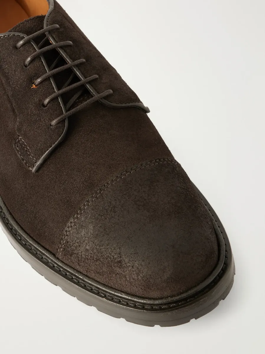 Sebago Jeffrey Waxed-Suede Derby Shoes | Thumbnail 5