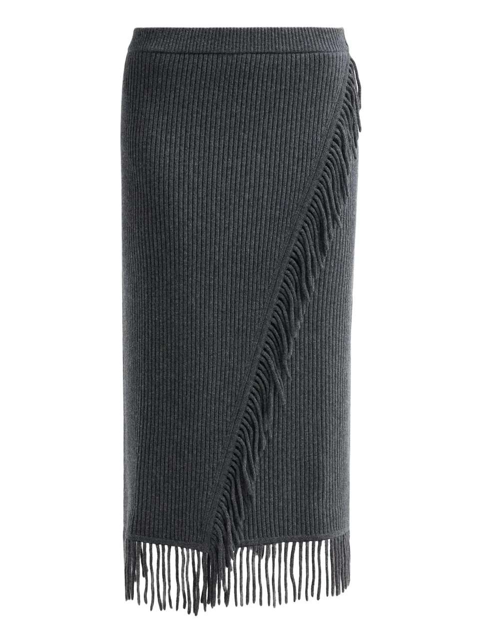 Women's Casey Wool-Cashmere Wool Midi Skirt Women's Casey Wool-Cashmere Wool Midi Skirt