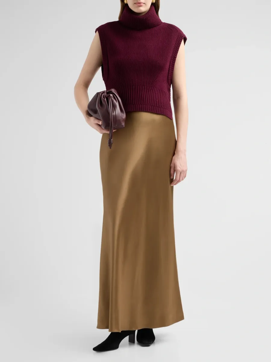 Simkhai Women's Nella Satin Maxi Skirt | Thumbnail 2 Simkhai Women's Nella Satin Maxi Skirt | Thumbnail 2
