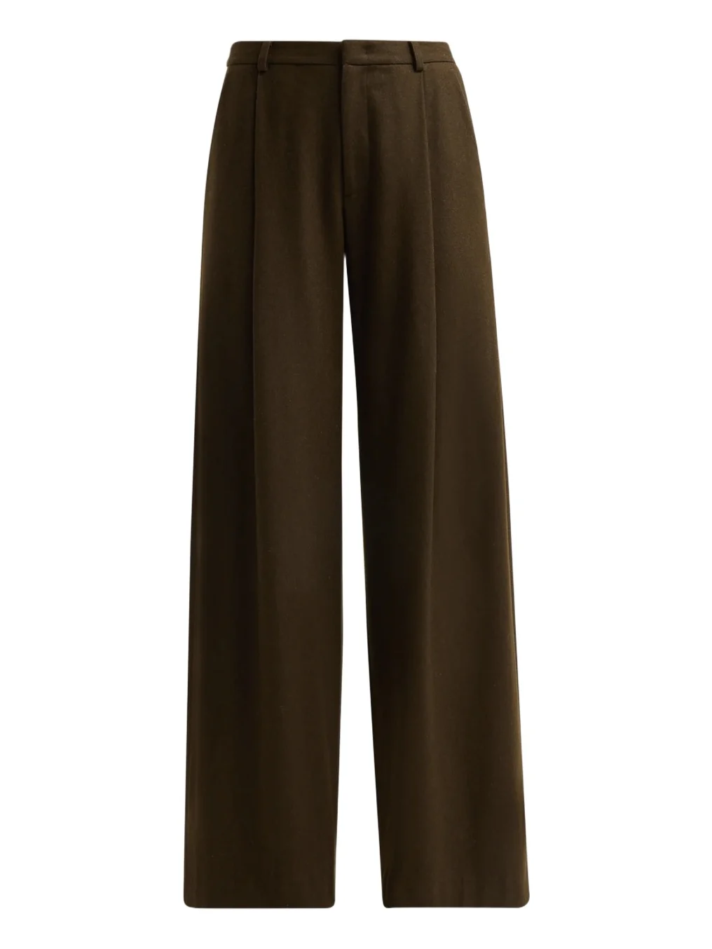 Women's Camille Wool-Blend High-Rise Wide-Leg Trousers