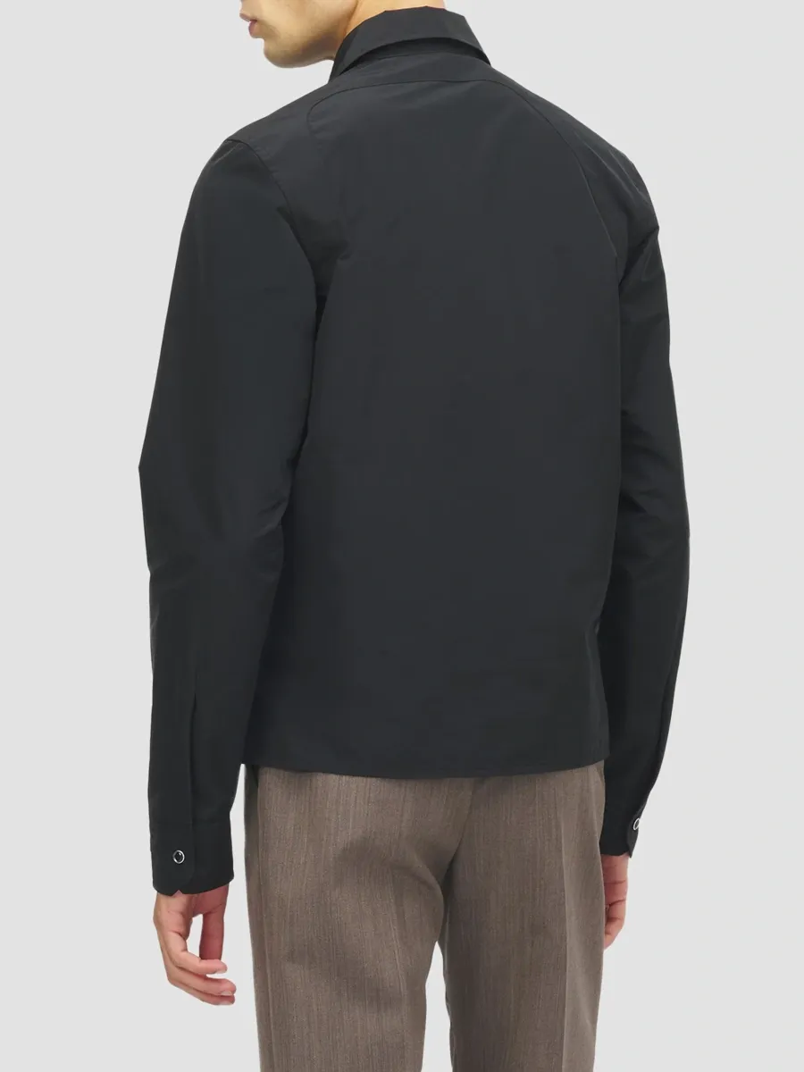 Alexander McQueen Men's Braided Cotton-Blend Zip-Up Jacket | Thumbnail 3
