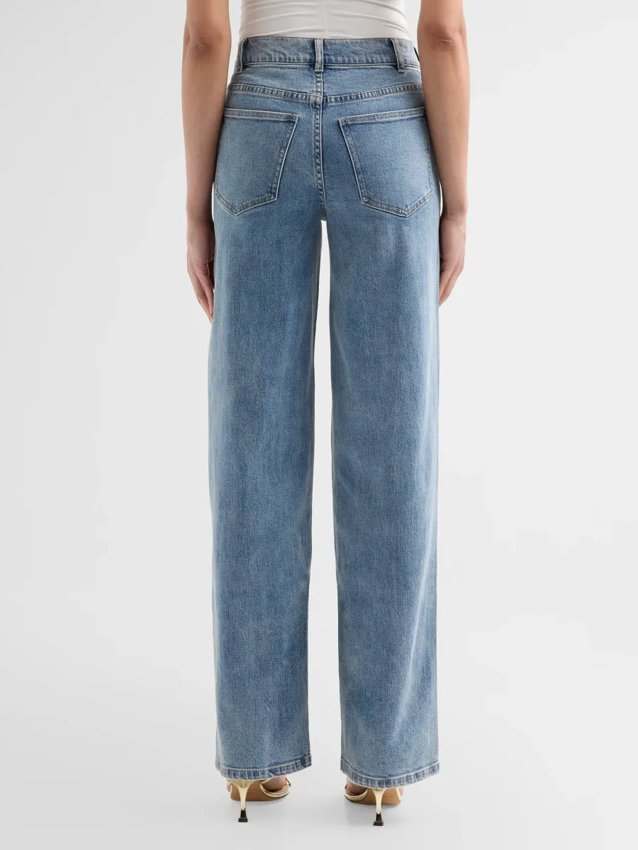 Generation Love Women's Staria Studded Plaid Jeans | Thumbnail 3 Generation Love Women's Staria Studded Plaid Jeans | Thumbnail 3