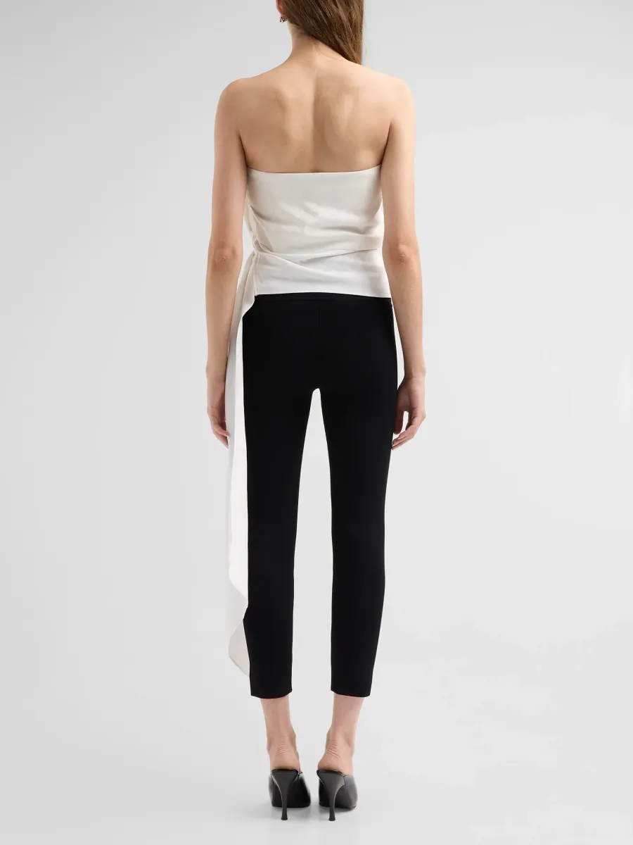 Staud Women's Lux Gathered Strapless Train Top | Thumbnail 3 Staud Women's Lux Gathered Strapless Train Top | Thumbnail 3