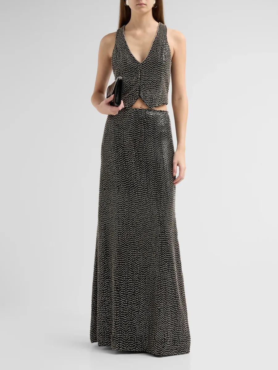 L'Agence Women's Nixe Embellished Vest | Thumbnail 2 L'Agence Women's Nixe Embellished Vest | Thumbnail 2