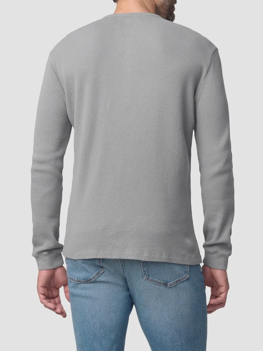Joe's Jeans Men's Waffle-Knit Cotton Henley | Thumbnail 3 Joe's Jeans Men's Waffle-Knit Cotton Henley | Thumbnail 3