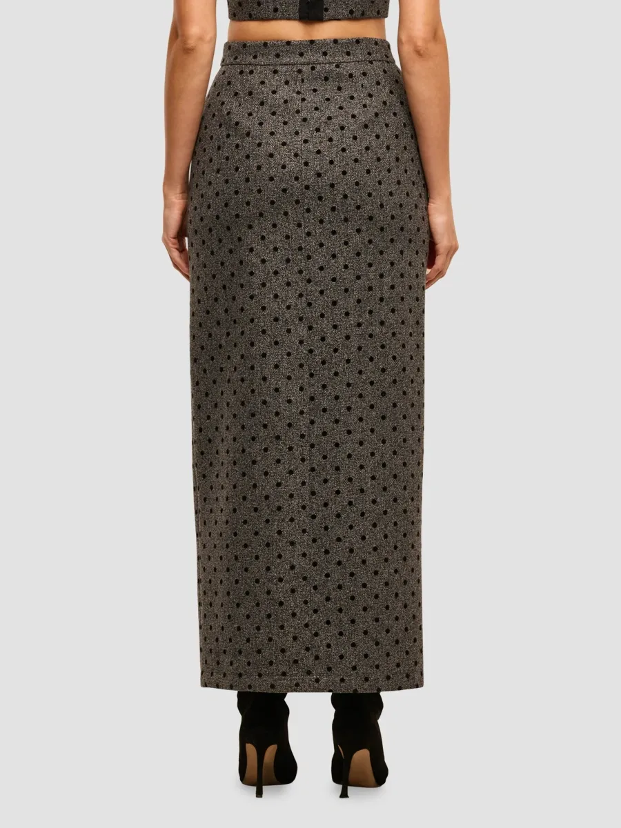 L'Agence Women's Maceline Polka Dot Maxi Skirt | Thumbnail 3 L'Agence Women's Maceline Polka Dot Maxi Skirt | Thumbnail 3