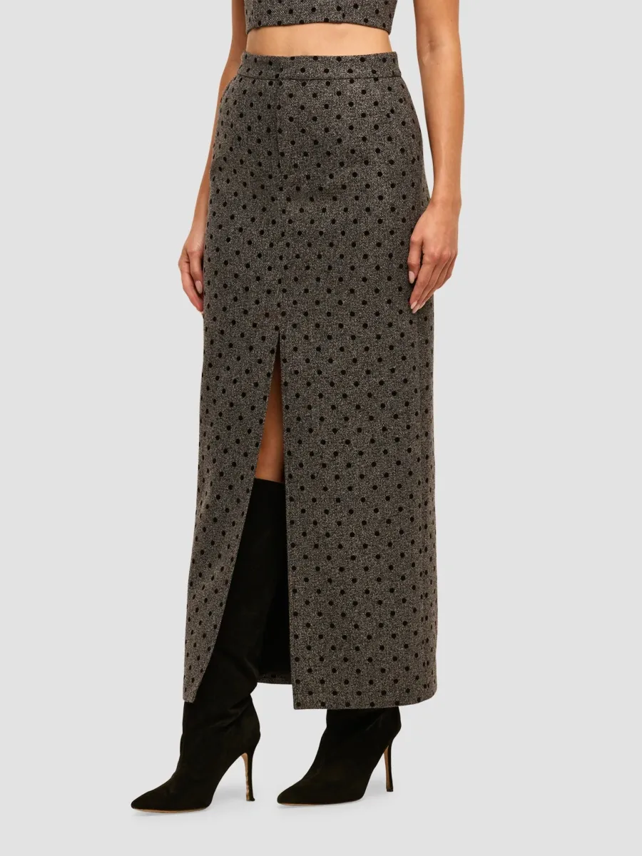 L'Agence Women's Maceline Polka Dot Maxi Skirt | Thumbnail 5 L'Agence Women's Maceline Polka Dot Maxi Skirt | Thumbnail 5