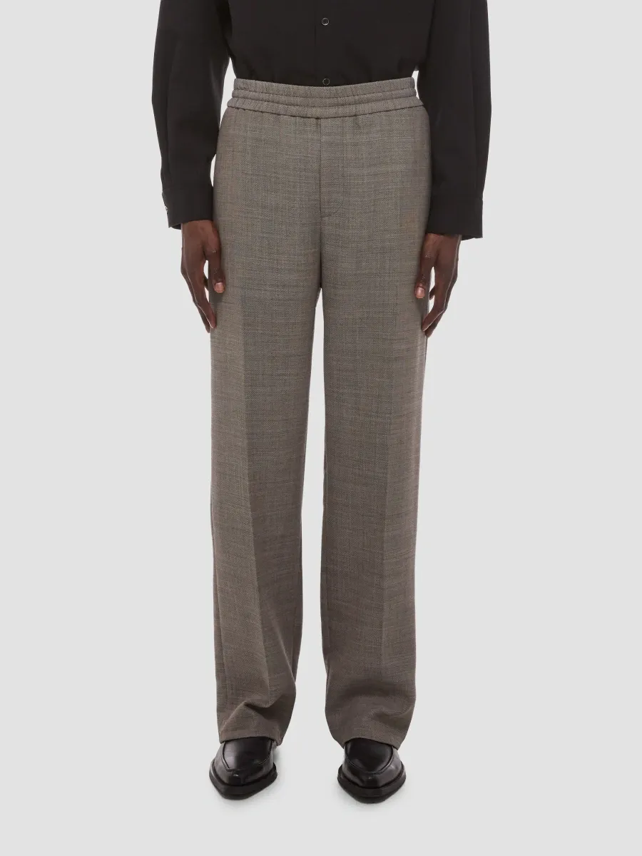 Helmut Lang Men's Pull-On Melange Trousers | Thumbnail 4 Helmut Lang Men's Pull-On Melange Trousers | Thumbnail 4