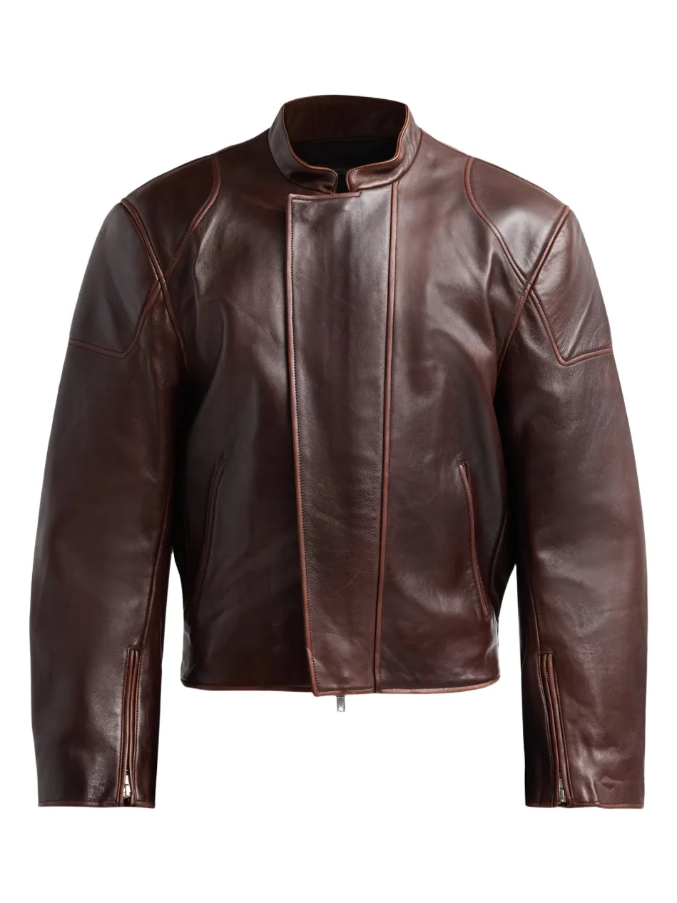 Helmut Lang Men's Leather Moto Jacket