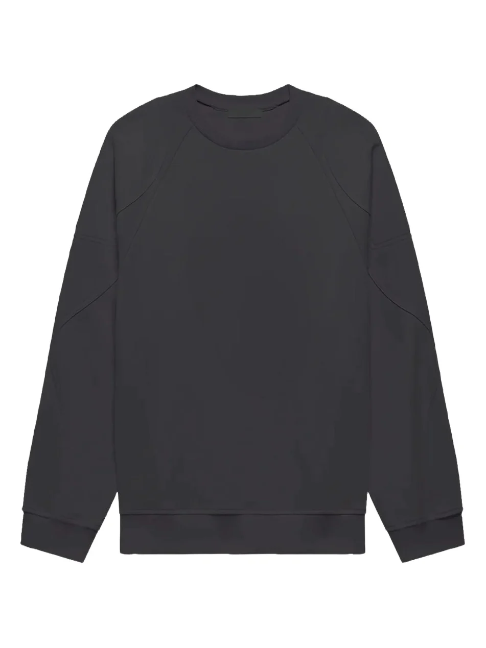 Helmut Lang Men's Patch Moto Crewneck Sweatshirt