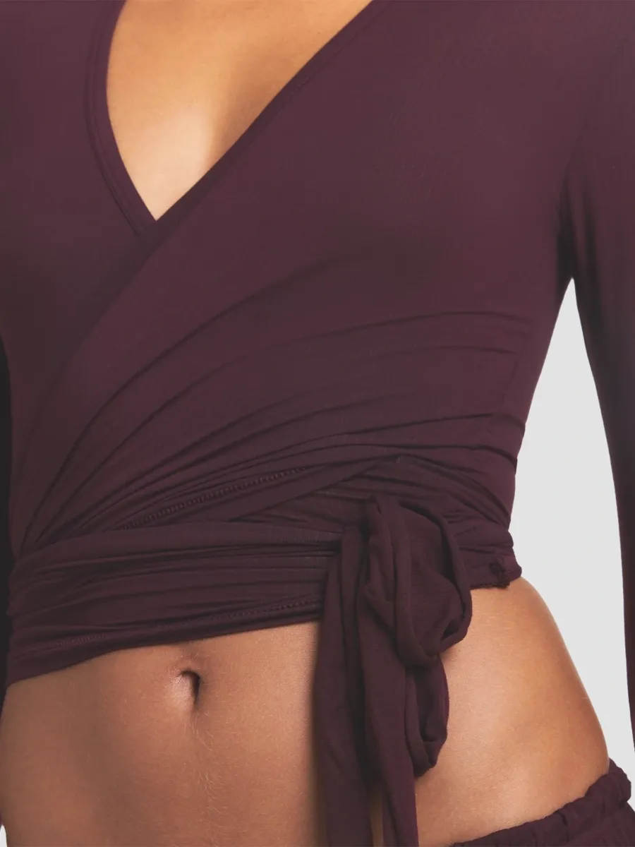 Skims Women's Jersey Wrap Top | Thumbnail 5