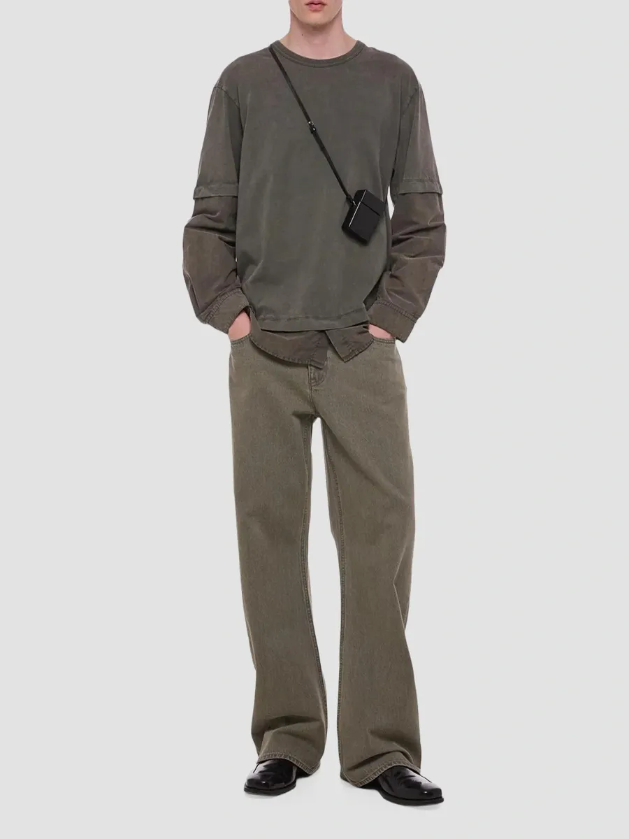 Helmut Lang Men's Shirt Layer T-Shirt | Thumbnail 2 Helmut Lang Men's Shirt Layer T-Shirt | Thumbnail 2