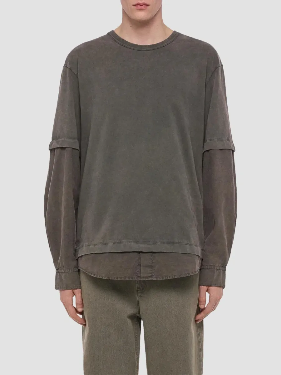 Helmut Lang Men's Shirt Layer T-Shirt | Thumbnail 4 Helmut Lang Men's Shirt Layer T-Shirt | Thumbnail 4