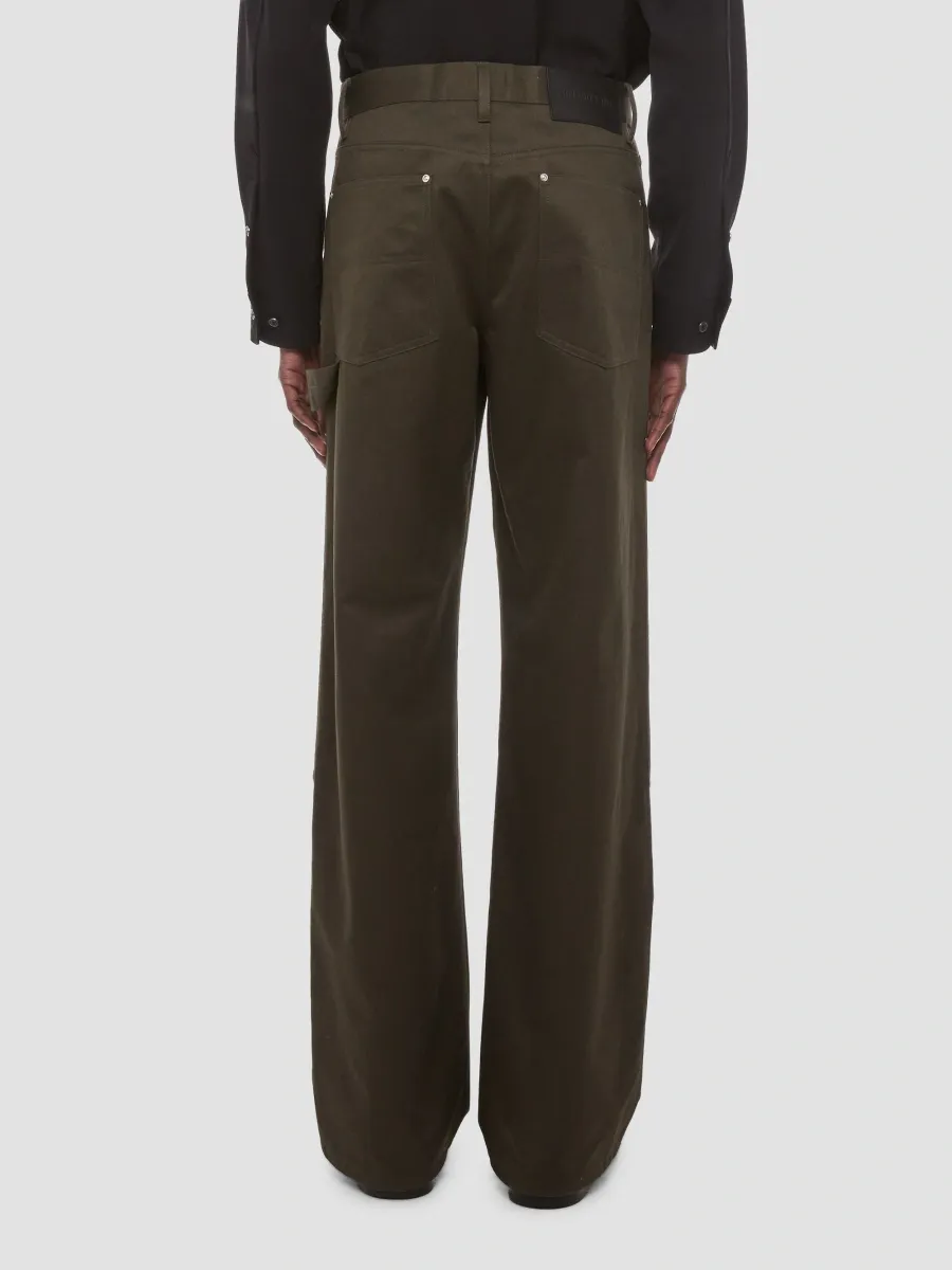 Helmut Lang Men's Carpenter Straight-Leg Pants | Thumbnail 3