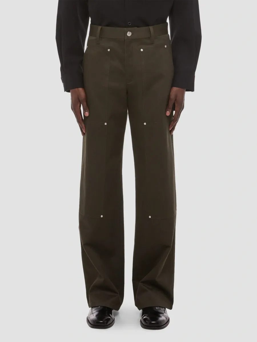 Helmut Lang Men's Carpenter Straight-Leg Pants | Thumbnail 4
