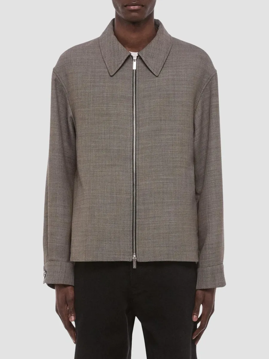 Helmut Lang Men's Wool-Blend Shirt Jacket | Thumbnail 3 Helmut Lang Men's Wool-Blend Shirt Jacket | Thumbnail 3